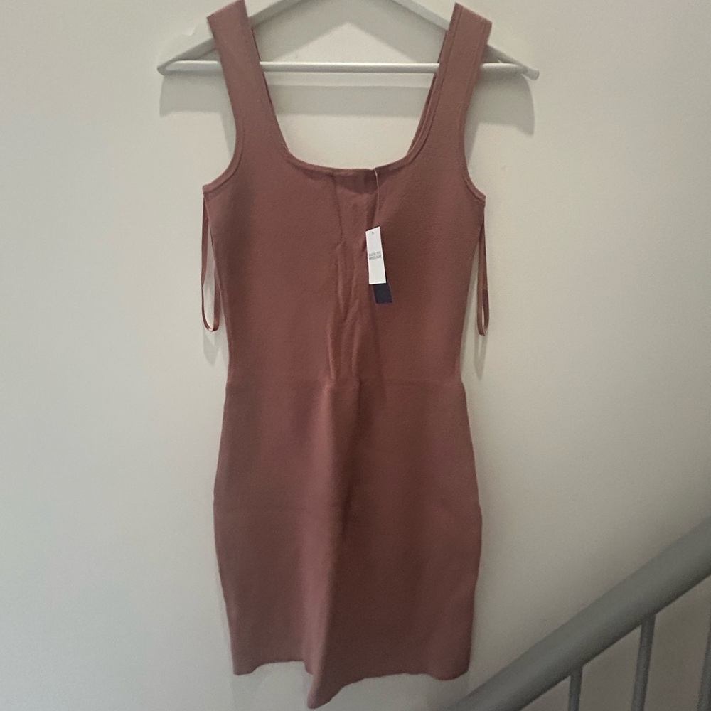 Abercrombie Knit viscose mini tank dress